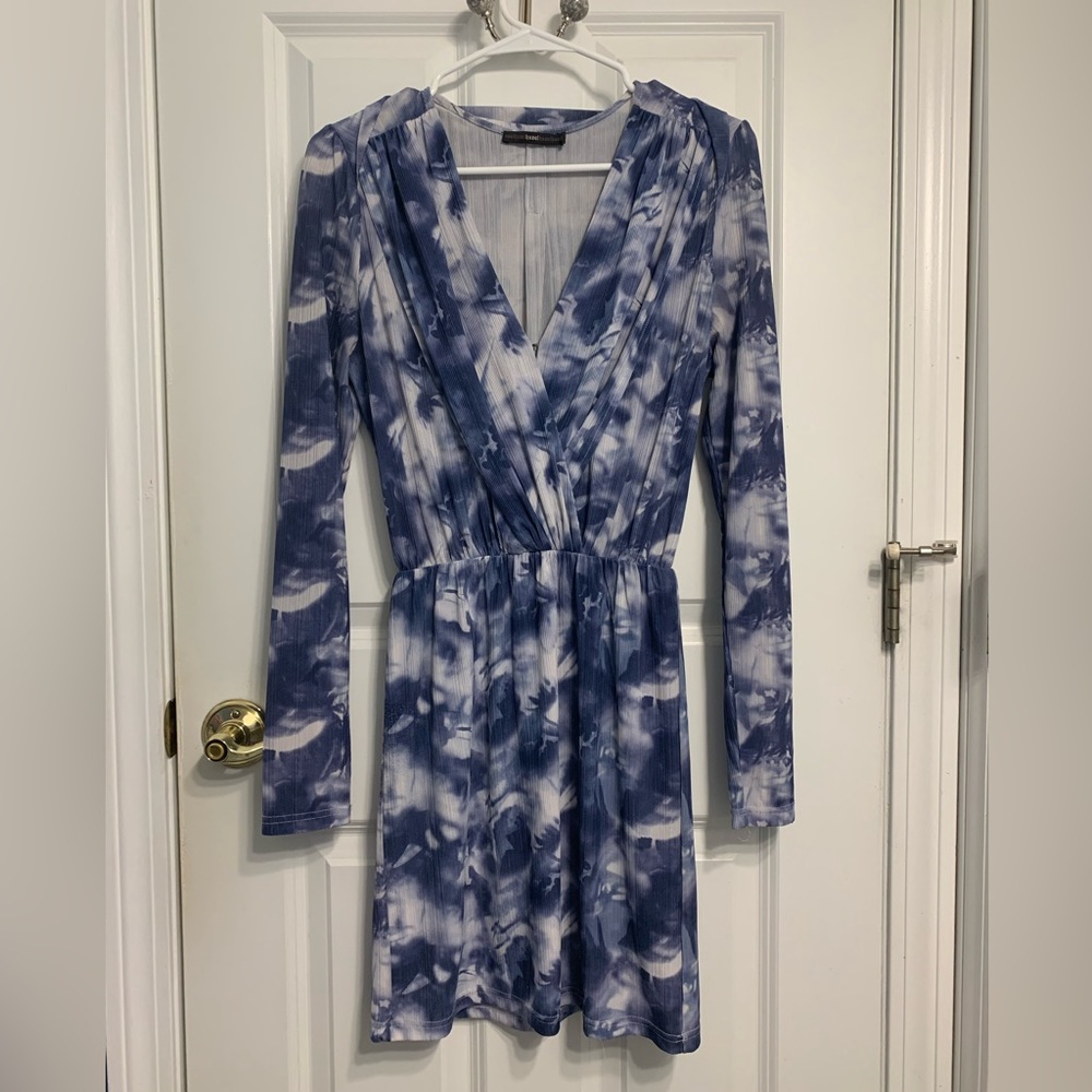 Anthropologie Hazel Tie Dye Long Sleeve Mini Dress XS